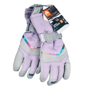 ❄️$11❄️NEW OZARK TRAIL Technical Ski Gloves Purple Small Medium Girl’s